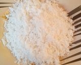 A picture of step 2 of Grated Dessicated coconut.
