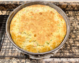 Foto del paso 9 de la receta: Pastel salado con calabacín, pavo y queso