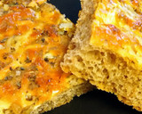 Foto del paso 1 de la receta: 158.🍕Focaccia semiintegral de cerveza, queso y orégano🍺🧀