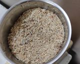 A picture of step 3 of Protein rich roasted sunflower seeds laddu.