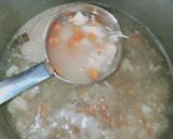 A picture of step 1 of Chicken corn Vegatable soup.