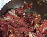 Hình bước làm 3 của món Nấm hương trộn(느타리버섯)