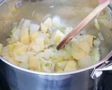 Foto del paso 4 de la receta Crema fría de guisantes congelados