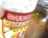 A picture of step 4 of Schezwan Soup.