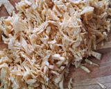 A picture of step 1 of Vegetarian Corn Spring Rolls (Chả giò bắp chay).