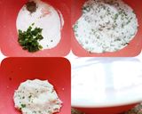 A picture of step 1 of Green Peas and Sabudana Tikki.