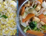 Foto langkah ke 4 dari resep Nasi Telur Blueband - Gampang Banget.