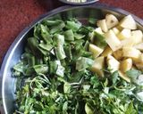 मेथी आलू सेम सब्ज़ी(Methi aloo sem sabzi recipe in Hindi) रेसिपी चरण 1 फोटो