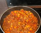A picture of step 5 of Beef ragu.