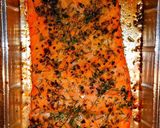 A picture of step 6 of Mike's 30 Minute Complete Salmon Dinner.