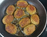 A picture of step 4 of Gola kabab.