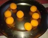 A picture of step 1 of Raj bhog.