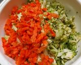 รูปขั้นตอนการทำที่ 1 ของ ซุปสามสหาย (Broccoli,Large onion & Carrot Cream Soup)