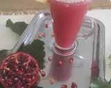 A picture of step 3 of Anar juice /Pomegranate juice.