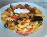 Tejfölös-fűszeres cukkini pörkölt recept fázis 7 fotója