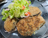 Foto del paso 4 de la receta: Milanesas de berenjenas rellenas de jamón y queso