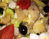 صورة لخطوة 2 من وصفة سلطة البطاطا 🥔🥒🍅
