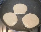A picture of step 6 of Fluffy Bananas Pancakes Energy Balls Apple blended Porridge.
