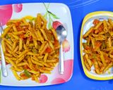 वेजिटेबल पास्ता (vegetable pasta recipe in hindi recipe) रेसिपी चरण 7 फोटो