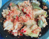 Foto langkah ke 8 dari resep Terong Kukus sambel kelapa.