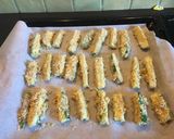 A picture of step 7 of Simplydelicious Parmesan Zucchini baked.