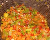 Foto del paso 1 de la receta: Budín de pollo y verduras
