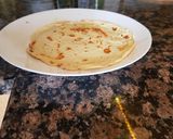 A picture of step 6 of 30g protein, gluten free crepes.