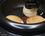 A picture of step 4 of Japanese Souflè Pancakes.