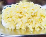 A picture of step 2 of Cauliflower Fried Rice.