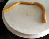 A picture of step 4 of Besan Ke Gatte Ki Sabji.