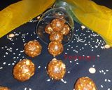 A picture of step 6 of Dates, Peanuts & Sesame Ladoos.