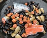 Foto del paso 1 de la receta: Mariscos al disco