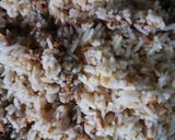 Gambar langkah 4 resipi Nasi Goreng Tuna.