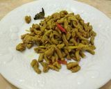 Foto langkah ke 5 dari resep Resep Mamah : Tumis Usus Rempah Istimewa.