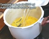 Foto langkah ke 3 dari resep Bubur Ayam Kuah Kuning.