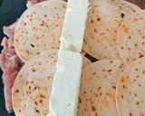 Kecskesajttal töltött pulykacomb recept fázis 2 fotója
