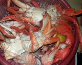 Foto langkah ke 2 dari resep Seafood (cumi, udang dan kepiting) saus padang.