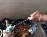 A picture of step 3 of Peanut Burfi.
