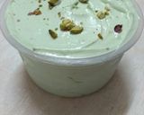A picture of step 5 of Home made pistachio ice cream #icecreamfanatics.