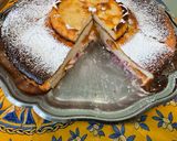Une image de l'étape 14 de Gâteau au skyr abricots et groseilles (sucre glace et levure).