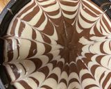 A picture of step 2 of Chocolate Marble cake.