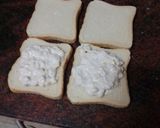 Foto del paso 3 de la receta: Sándwich de atún, maíz dulce, huevo duro y mayonesa