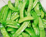 Hình bước làm 1 của món Đậu hòa lan xào thịt