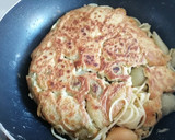 Foto del paso 5 de la receta: Tortilla de fideos o PIZZA DE FIDEOS!