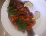 A picture of step 5 of Carrot wet fry fish.
