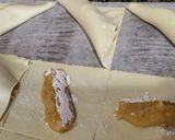 Foto del paso 6 de la receta: Hojaldres rellenos de mazapán