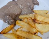 Foto del paso 8 de la receta Solomillo de cerdo con salsa de champiñones