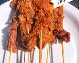 A picture of step 4 of Stick meat (suya/tsire).