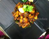 A picture of step 7 of Mushroom Pepper Fry.