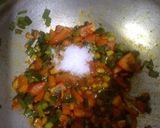 A picture of step 4 of Fresh(Green) Garlic Pulav.
